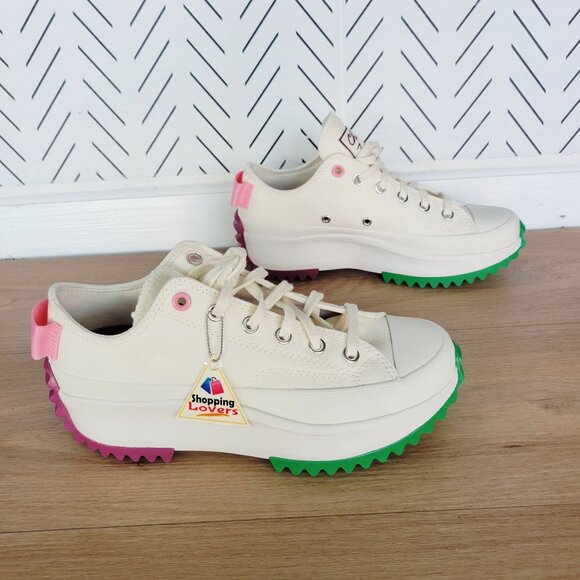 ❤️Converse Run Star Hike Ox Platform Men's Shoes Sz 7 Color Pop Sneaker A14271C - Picture 2 of 10